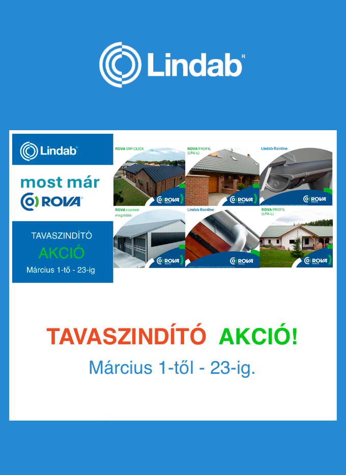Lindab MOST MÁR ROVA