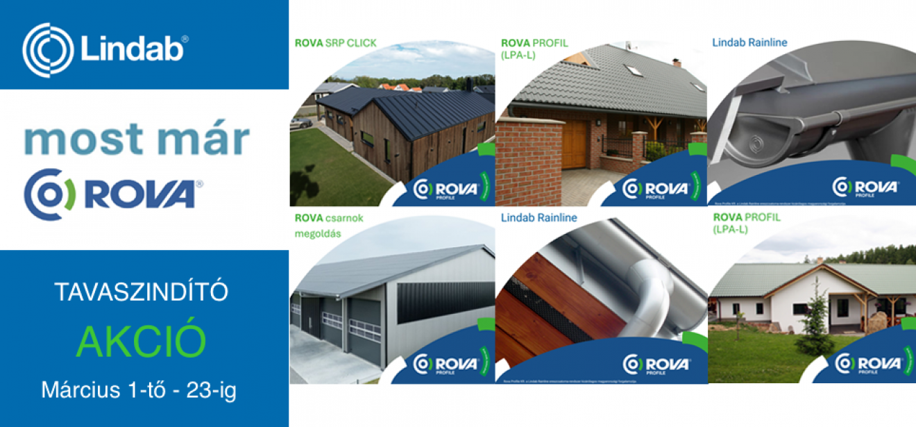 Lindab MOST MÁR ROVA